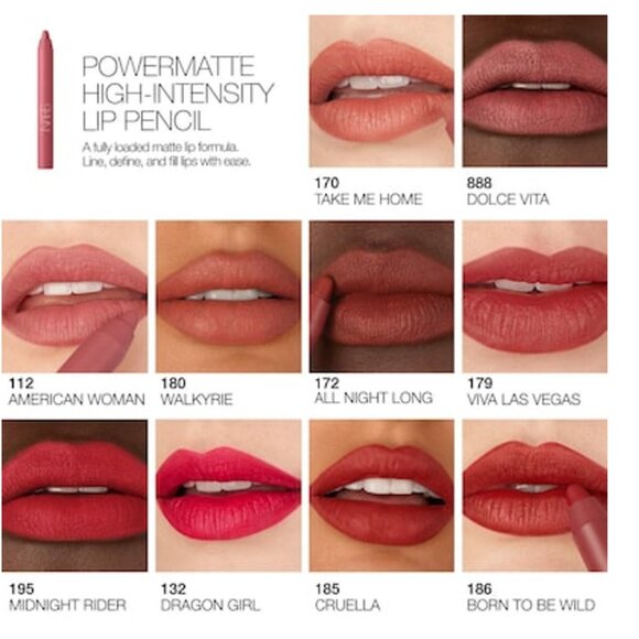 NARS Powermatte High Intensity Lip Pencil ~TAKE ME HOME (Tan Rose) 2.4g NIB - Picture 7 of 13